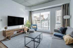 1CH - Rooftop pool - Kitchen - Smart TV - Gym - 750m QC Quebec